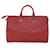 Louis Vuitton Speedy 30 Rosso Pelle  ref.1236550