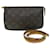 Louis Vuitton Pochette Accessoires Marrom Lona  ref.1236615