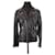 The Kooples Leather coat Black  ref.1236684