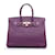 Hermès HERMES Handbags Birkin 35 Purple Leather  ref.1236713