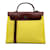 Herbag Hermès HERMES Handbags Yellow Leather  ref.1236728