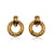 Chanel earrings Golden Metal  ref.1236742