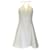 Roland Mouret Ivory Crepe Jacquard Dress Cream Cotton  ref.1236798