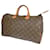 Louis Vuitton Speedy Brown Cloth  ref.1237072