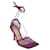 Bottega Veneta Stretch Lace-Up Sandal Purple Leather  ref.1237160