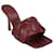 Bottega Veneta Mule du Lido Cuir Rouge Bordeaux  ref.1237193