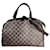 Louis Vuitton Kensington Bowling Damier Ebene shoulder bag Brown Cloth  ref.1237360
