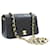 Chanel BLACK VINTAGE 1989 gold hardware flap Leather  ref.1237406