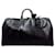 Louis Vuitton Keepall 50 Black Leather  ref.1237472
