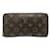 Louis Vuitton Portefeuille zippy Brown Cloth  ref.1237511