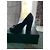 Décolleté Slingback Chanel in raso nero - vista 10