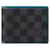 Louis Vuitton LV Slender damier e azul Lona  ref.1237711
