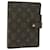 LOUIS VUITTON Monogram Agenda MM Day Planner Cover R20105 LV Auth 64898 Cloth  ref.1237741