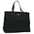 Tote PRADA Einkaufstasche Nylon Schwarz Auth bs11691  ref.1237773