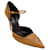 Zapatos de tacón Oxford Millie de cuero color caramelo de Alexandre Birman Castaño  ref.1237904
