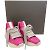 Rick Owens Hot Pink / Milk Geth Runner Sneakers - Ansicht 6