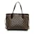 Brown Louis Vuitton Damier Ebene Neverfull PM Tote Bag Leather  ref.1237929
