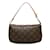 Brown Louis Vuitton Monogram Pochette Accessoires Baguette Leather  ref.1237931
