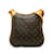 Bolso bandolera Louis Vuitton con monograma Odeon MM marrón Castaño Cuero  ref.1237938