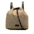 Mochila marrom Gucci GG em lona com cordão Couro  ref.1237945