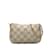 Louis Vuitton Damier Azur Mini Pochette Acessórios Baguete Branca Branco Lona  ref.1237953