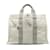 Hermès Gray Hermes Toile cabas MM Tote Bag  ref.1237967