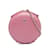 Bandolera Chanel rosa de piel de cordero CC con cadena redonda Cuero  ref.1237989