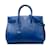 Bolso satchel pequeño Sac De Jour de Saint Laurent en azul Cuero  ref.1238025