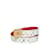 Cinturón reversible con corte LV multicolor y monograma de Louis Vuitton blanco Lienzo  ref.1238054