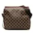 Brown Louis Vuitton Damier Ebene Naviglio Crossbody Bag Cloth  ref.1238075