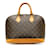 Brown Louis Vuitton Monogram Alma PM Handbag Leather  ref.1238076