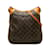Brown Louis Vuitton Monogram Odeon MM Crossbody Bag Leather  ref.1238083