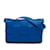 Blue Bottega Veneta Maxi Intrecciato Cassette Crossbody Bag Pelle  ref.1238092