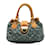 Blue Louis Vuitton Monogram Denim Pleaty Handbag Leather  ref.1238096