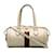 Bolso satchel Ophidia de cuero Gucci blanco  ref.1238116