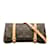 Riñonera Louis Vuitton con monograma Pochette Marelle PM marrón Castaño Lienzo  ref.1238122