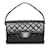 Schwarze Chanel Classic-Handtasche mit Lammlederfutter und seitlicher Klappe  ref.1238136