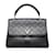 Bolso satchel negro con monograma de Louis Vuitton y una sola asa Cuero  ref.1238141