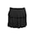 Minifalda negra con hebilla plisada de Alexander McQueen Talla IT 38 Negro Sintético  ref.1238177