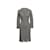 Alaïa Robe à motifs en tricot Alaia noir et blanc Taille EU 40 Synthétique  ref.1238181