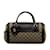 Brown Gucci GG Canvas Trophy Handbag Leather  ref.1238196