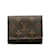 Brauner Louis Vuitton-Monogramm-Umschlag Carte De Visite Leinwand  ref.1238209