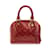 Red Louis Vuitton Monogram Vernis Alma BB Satchel Leather  ref.1238217