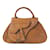 Saddle Bolso satchel vintage Dior de edición limitada marrón Castaño Cuero  ref.1238231