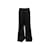 Black Chanel Cuffed Wool Trousers Size FR 50 Cloth  ref.1238254