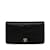 Black Chanel CC Camellia Bifold Wallet Leather  ref.1238268