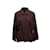 Autre Marque Vintage Brown & Black Chanel Boutique Wool Boucle Jacket Size US M/l  ref.1238287