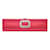 Embreagem rosa Roger Vivier embelezada com cristal de cetim Lona  ref.1238308