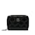 Black Chanel Quilted Lambskin Leather Coin Pouch  ref.1238321