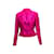 Vintage Fuchsia Thierry Mugler Cropped Blazer Size FR 42 Silk  ref.1238329
